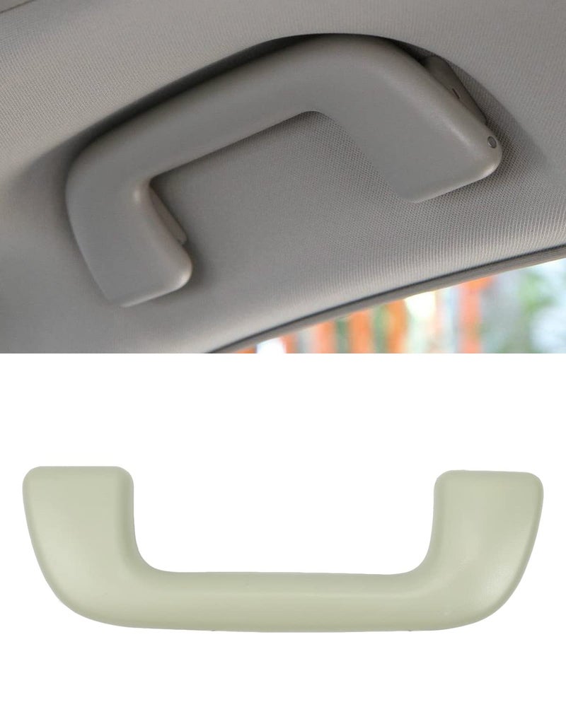 YIGUCS Auto Roof Pull Handle Grab Rail Grey Without Hook Fits for Toyota for Corolla RAV4 OEM: 74610-52020 (Beige Gray) - Image 1