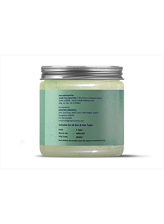 Organic Netra Pure Aloe Vera Gel With Vitamin C & E For Skin, Face And Hair, Helps To Repair And Smoothens Hair & Sulphate Free - 200 G (Pack Of 1) Aloe Vera With Vitamin C & E (ONALVRCE) - Image 3