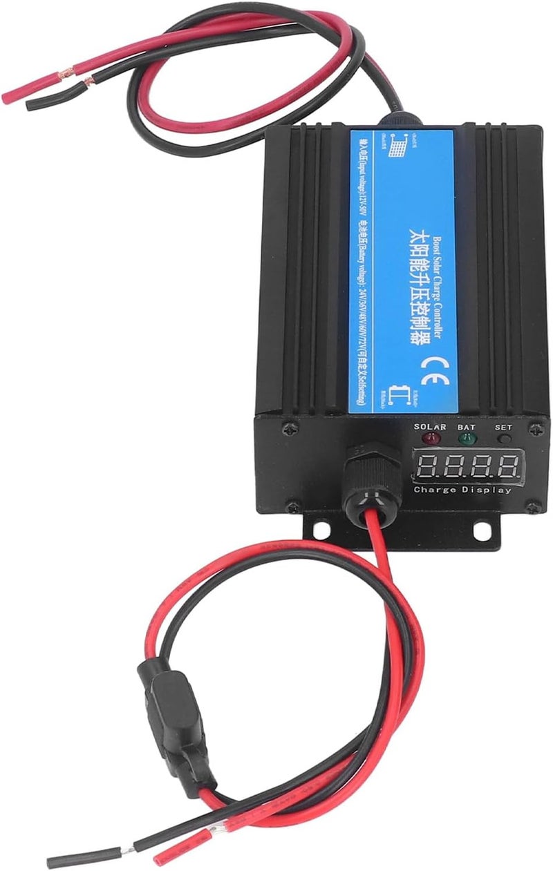 Solar Boost Controller 24V 36V 48V 60V 72V 300W MPPT, Electric Vehicle with MPPT , Saving Solar Controller for Home and Outdoor Use, - Image 3