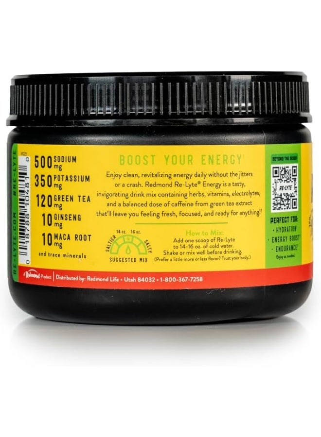 REDMOND Re-Lyte Boost Electrolyte Energy Mix, Lemon Lime, 8.9oz Jar - Image 4