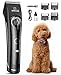 oneisall Dog Clippers for Grooming Doodles Poodles Thick Curly HairLow Noise Heavy Duty Dog Grooming Kit with Detachable Metal Blades - Image 2