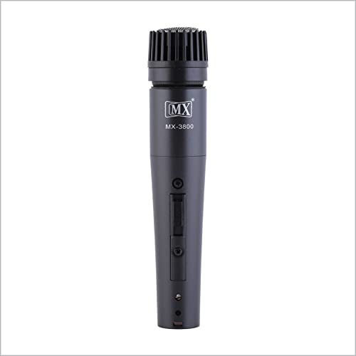 MX Dynamic Microphone for Singing – Super-Cardioid Handheld Wired Vocal Mic for Karaoke, Stage Performance, Recording, Public Speaking & Events - Image 1