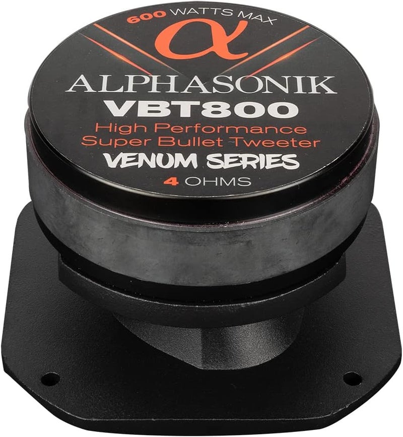 Alphasonik VBT800 VENUM PRO Series 4" High Performance Super Bullet Tweeter - Image 4