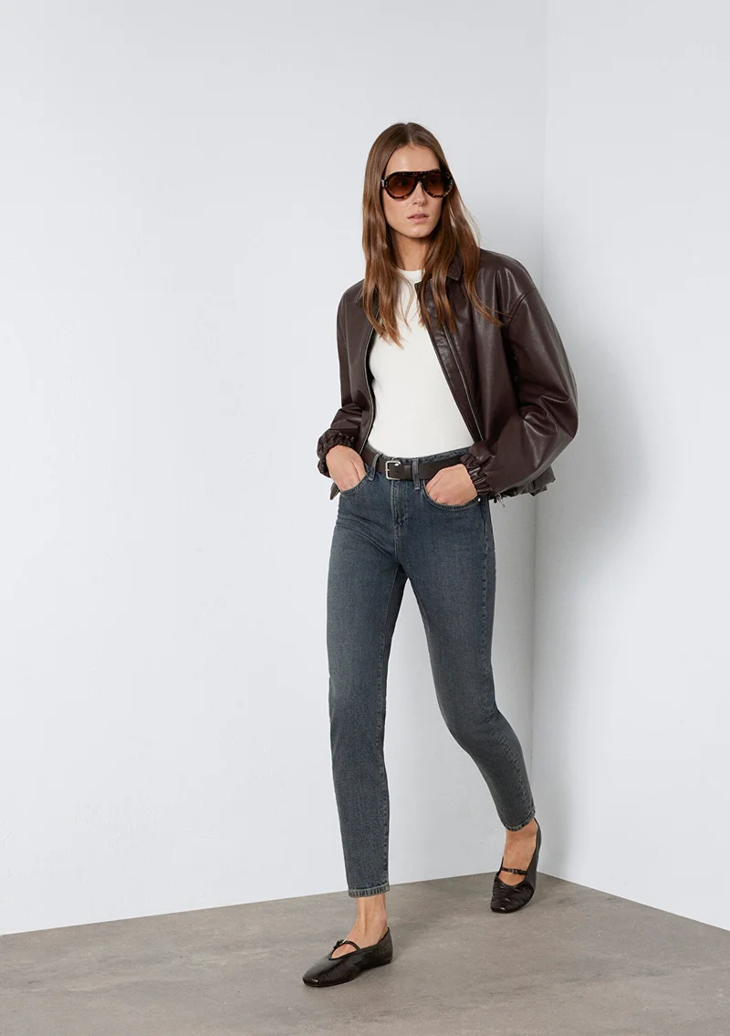 Mavi Cindy Dark Blue Premium Blue Jean Pants