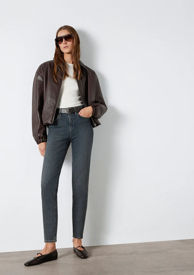 Mavi Cindy Dark Blue Premium Blue Jean Pants