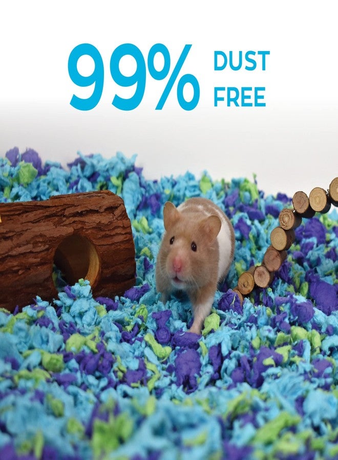 Carefresh Dust-Free Sea Glass Natural Paper Small Pet Bedding with Odor Control, 10L - Image 5