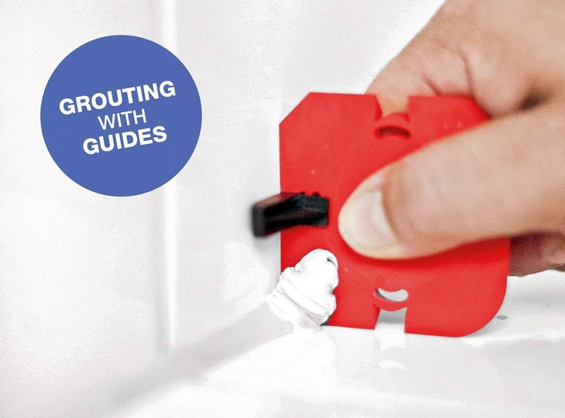 Cramer 40407US Silicone Profiling Kit7 – Professional Caulking Tool Kit with Sealant Finishing Tools and Caulk Removal Tools – Easy Silicone caulking with Guides - Image 3