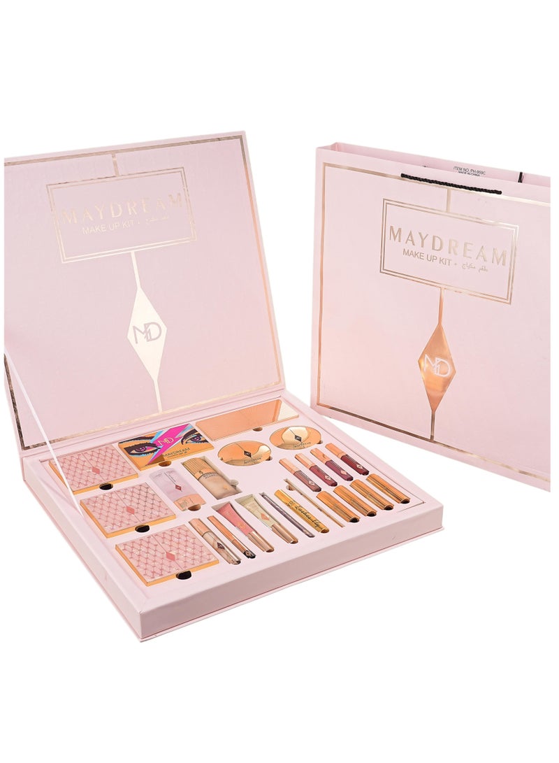 MAYDREAM Makeup Kit PINK BOX 24 PCS FROM MAYDREAM - Image 2