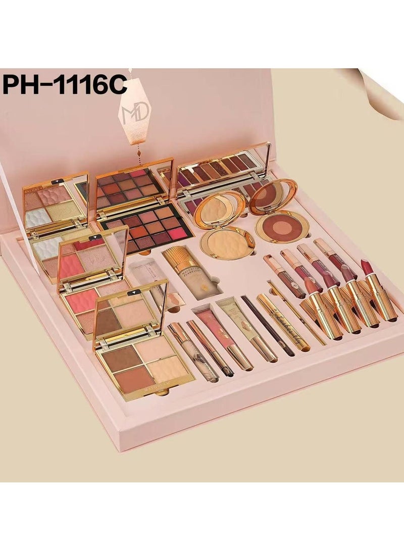 مي دريم طقم مكياج  الوردي متنوع من 24 قطعة من MYADREAM - Image 3