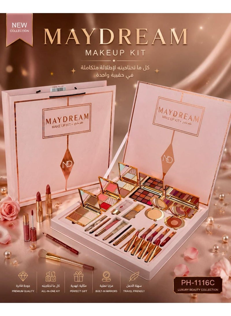 MAYDREAM Makeup Kit PINK BOX 24 PCS FROM MAYDREAM - Image 1