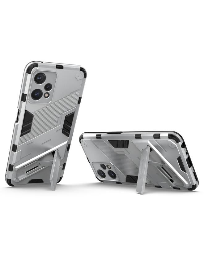 اس-توب جراب لهاتف OPPO Realme 9 Pro Punk Armor 2 في 1 PC + جراب هاتف مقاوم للصدمات من مادة TPU مع حامل غير مرئي - Image 3
