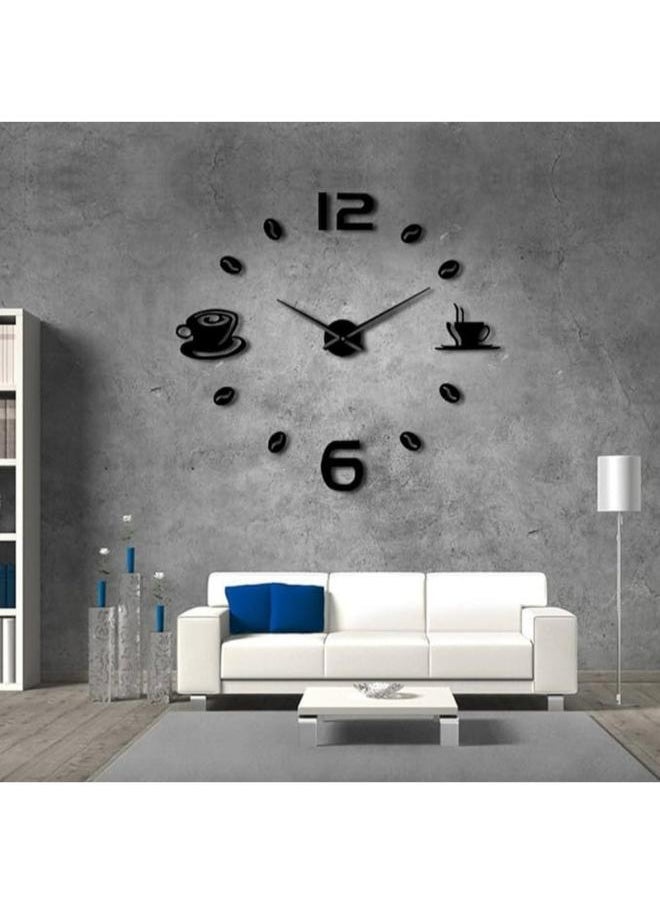Home Gallery Giant 3D Wall Clock with Coffee Mug  - Image 5