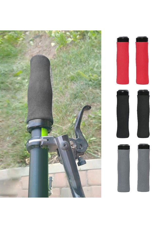 Y&D 1 Pair Bicycle Non-slip Handle Bike Parts with Ergonomic Closure Handlebar Grips 12.5x3x2cm  - Image 4