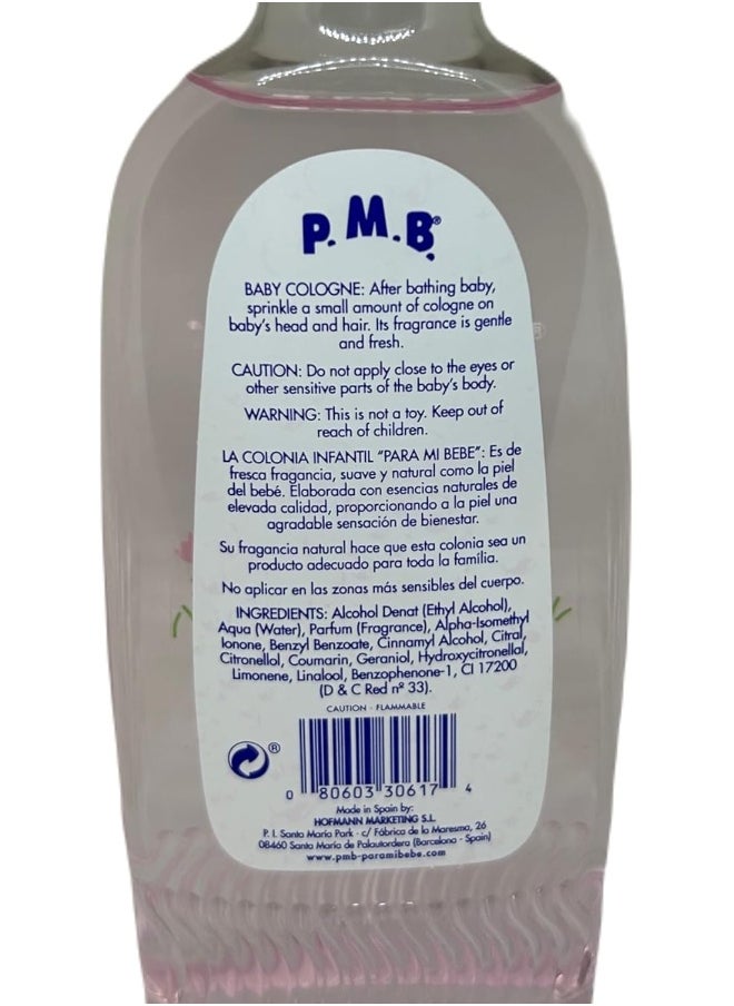 Para Mi Bebe Splash Cologne Girls, 8.30 Ounce  - Image 3