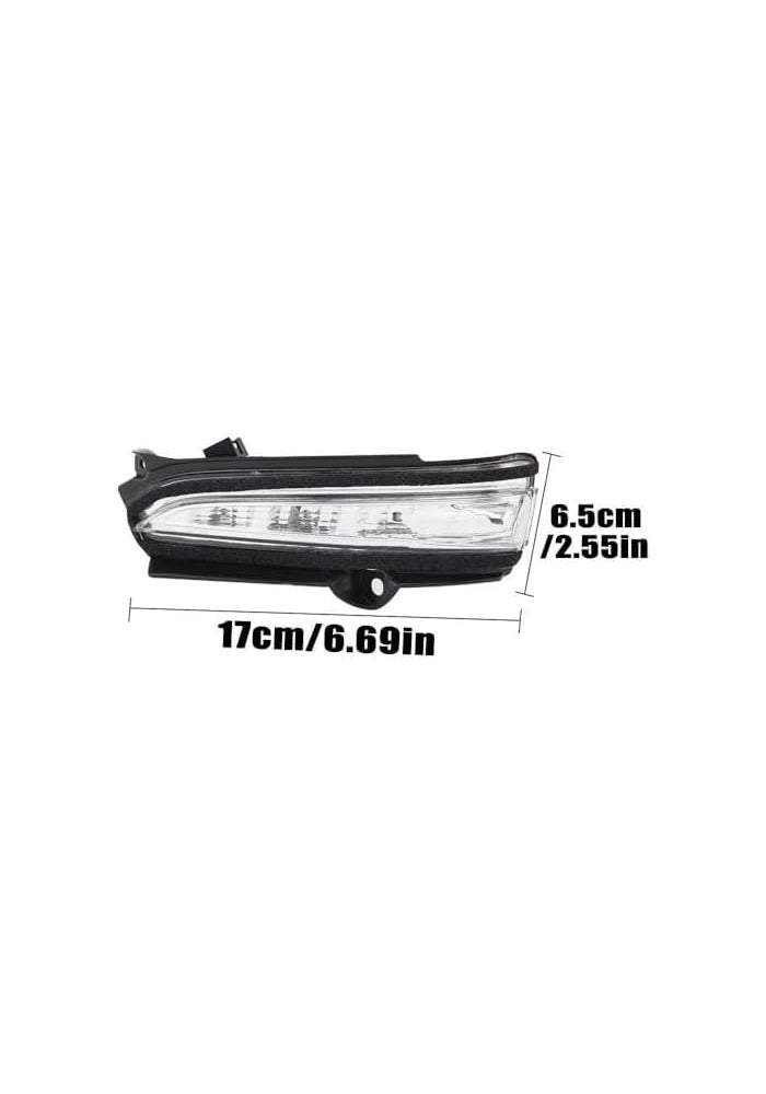 QASULER Left Side Mirror Turn Signal Light for Mondeo and Fusion - Image 4