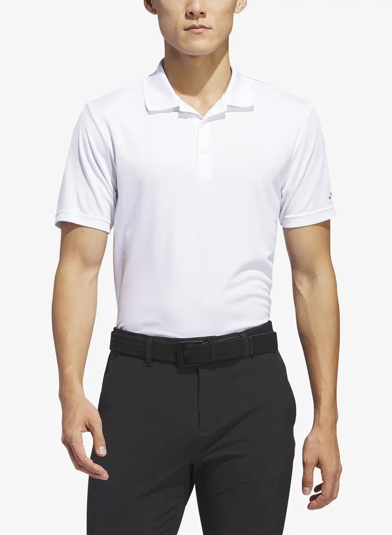 Adidas WHITE Core Performance Primegreen Polo for Men | Best Price UAE
