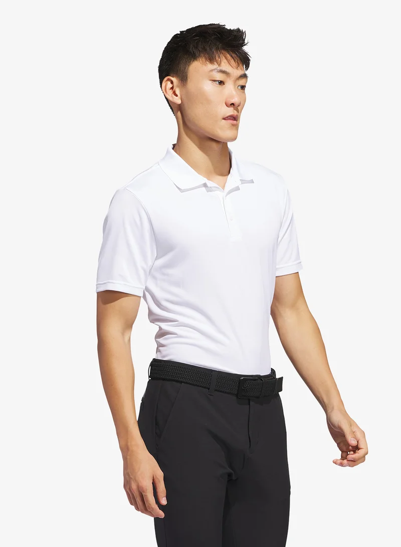 Adidas WHITE Core Performance Primegreen Polo for Men | Best Price UAE