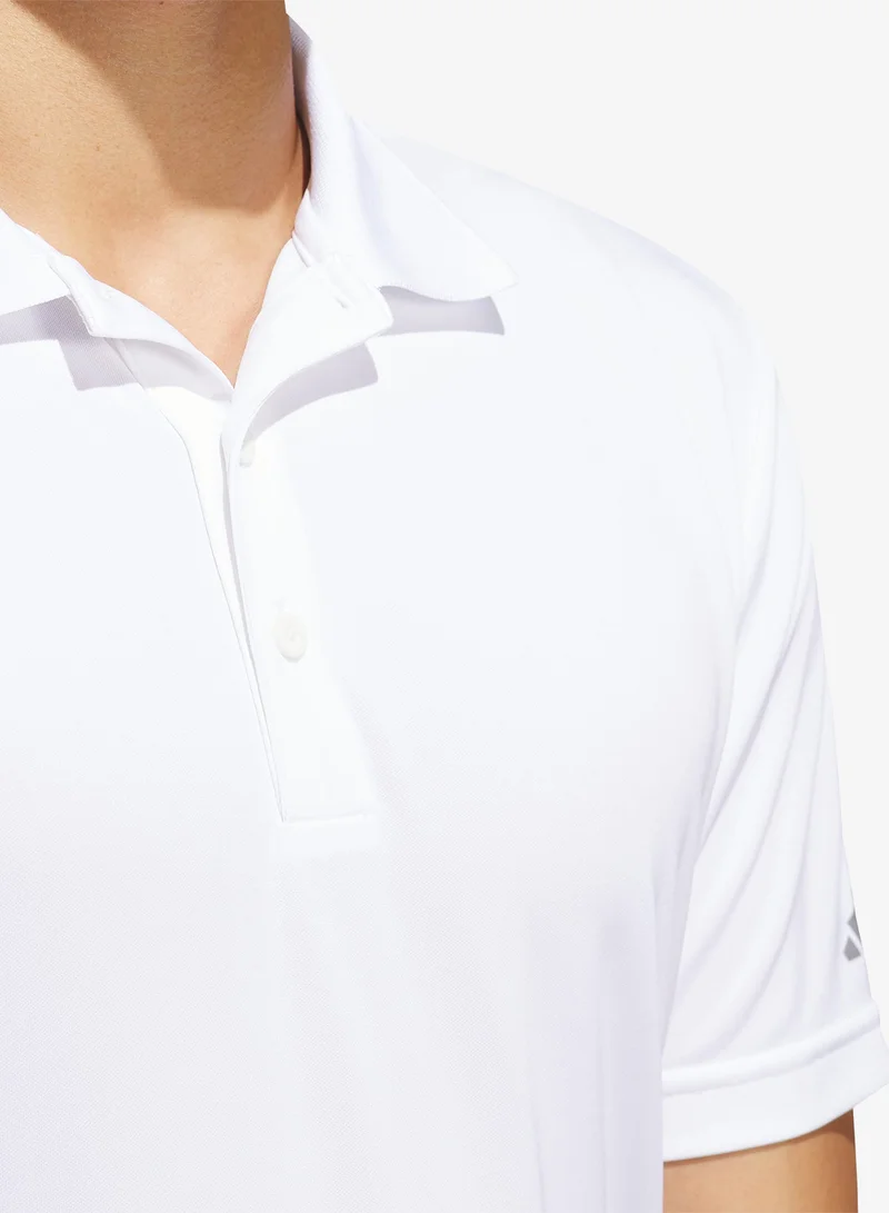 Adidas WHITE Core Performance Primegreen Polo for Men | Best Price UAE