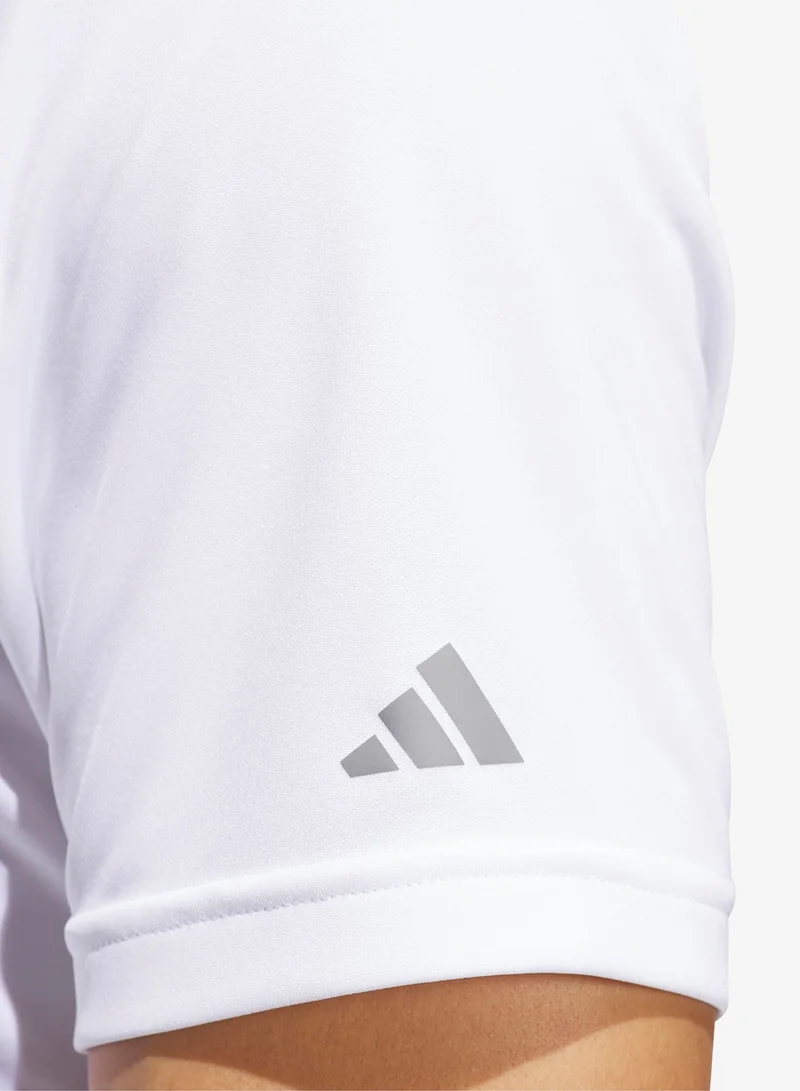 Adidas WHITE Core Performance Primegreen Polo for Men | Best Price UAE