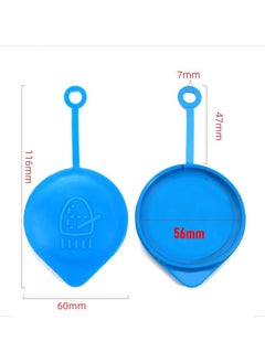 SOLDOUT Windshield Wiper Washer Fluid Reservoir Tank Bottle Cap Lid Compatible with Honda Fit CRV Accord  - Image 3