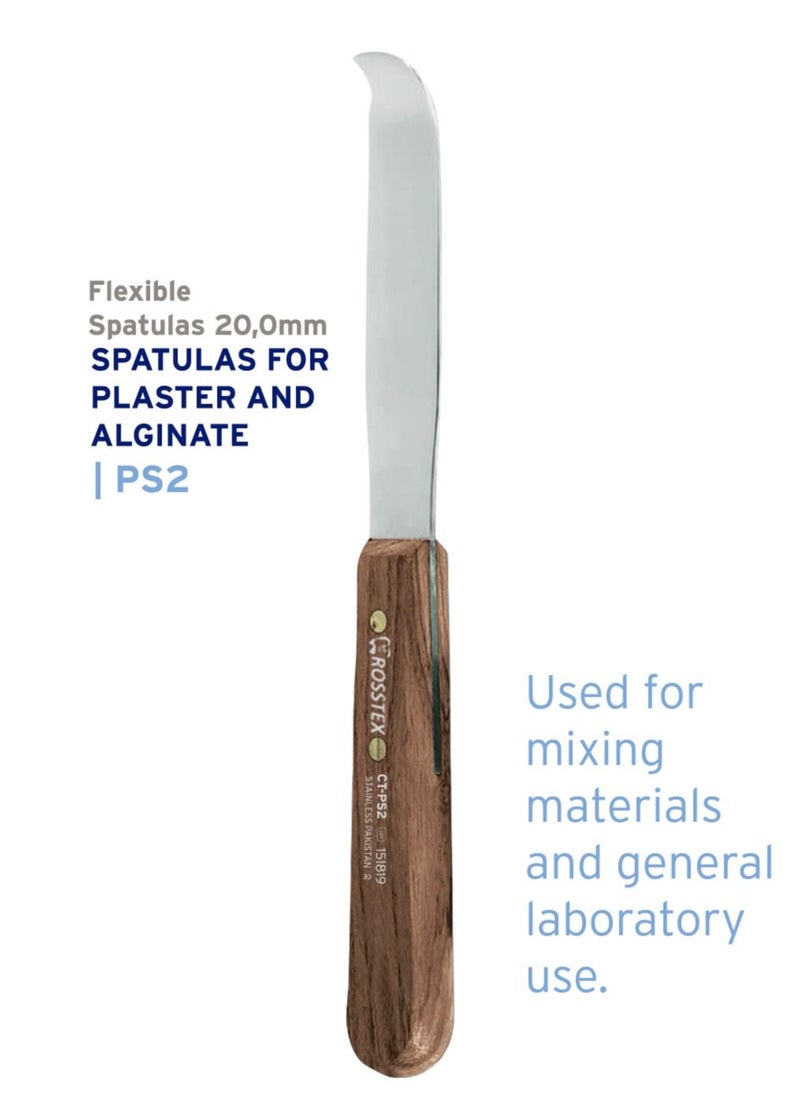 Crosstex Dental Instruments Spatulas for Plaster and Alginate Flexible Spatulas 20,0cm 