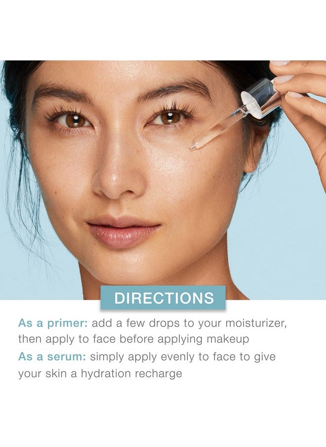 Neutrogena Hydro Boost Glow Booster Primer & Serum Hydrating & Moisturizing Face Serum To Primer Hybrid Infused With Purified Hyaluronic Acid & Designed To Instantly Hydrate 1.0 Fl. Oz  - Image 5