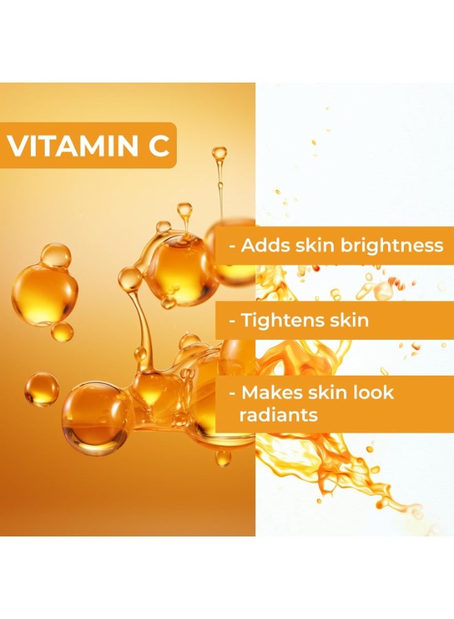 Good Vibes Vitamin C Glow Body Lotion, 200 ml | Nourishing, Brightening, Softening For All Skin Types | Vegan, No Parabens, No Sulphates, No Animal Testing - Image 4