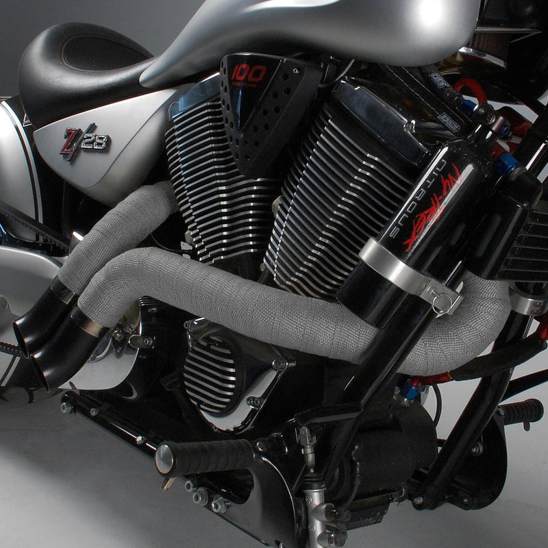 Design Engineering High-Temperature Aluminum Silicone Coating Spray â€“ Heat-Resistant Protective Sealant for Exhaust Wraps, Engine Parts, Headers, and Manifolds - Image 3