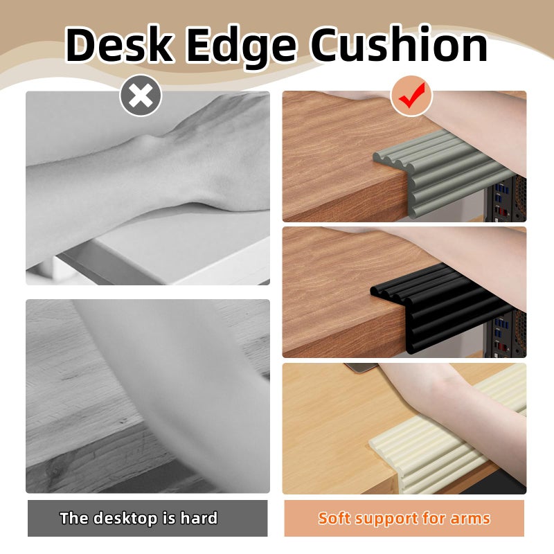 KAIYUER Baby Corner Guards 6.56FT - Ultra Soft Sponge Edge & Corner Protectors,Desk Edge Cushion,for Furniture, Table, Fireplace - Safety Bumper with Strong Adhesive Tape, Black,3.15 Inch Wide - Image 3
