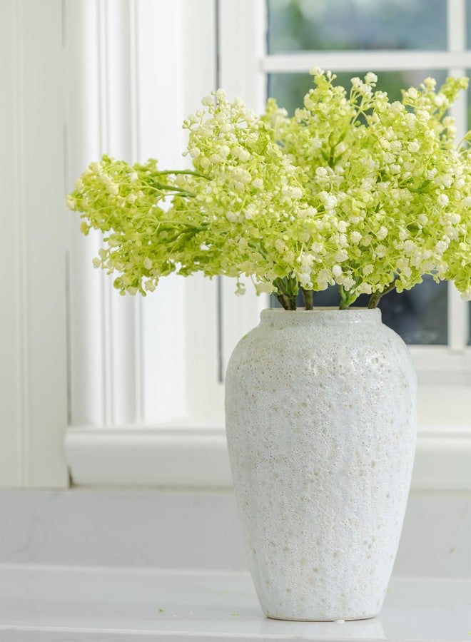 Green Moon 6PCS Real Touch Green Faux Silk Babys Breath Artificial Flowers for Vase -24”, Bulk Fake Gypsophila Branches with Stems for DIY Bouquet Wedding Arrangements Table Centerpieces Decor Home Decorations - Image 5