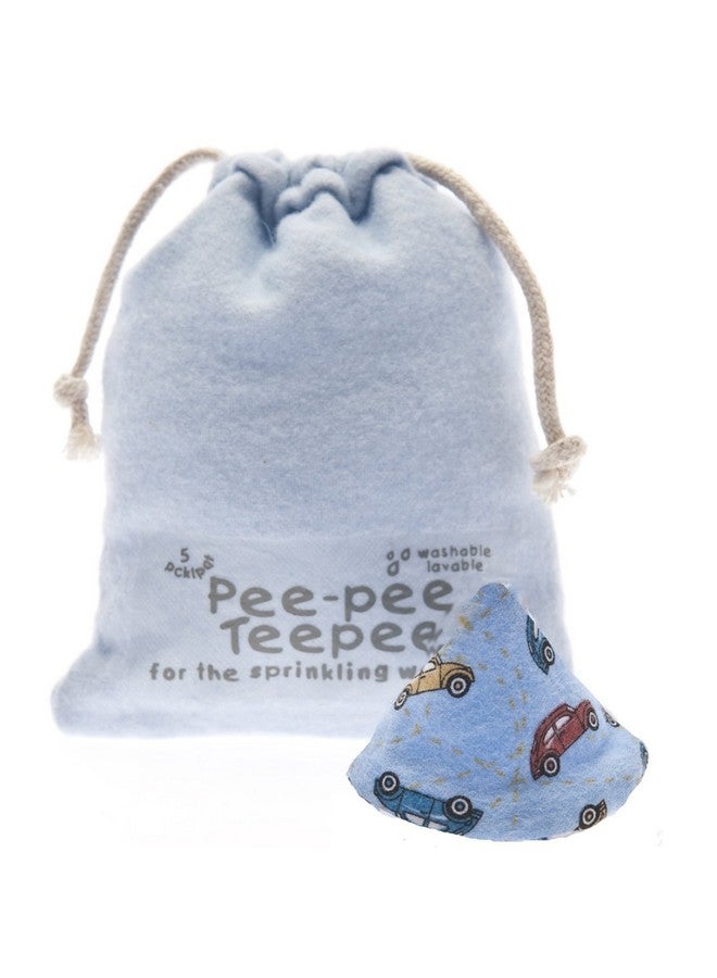 Beba Bean Peepee Teepee Cars Blue Laundry Bag - Image 1