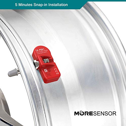 MOBILETRON MORESENSOR Signature Series 315MHz TPMS Tire Pressure Sensor 4-Pack | Preprogrammed for Select 35+ Japanese Brand Models | Replacement for 42607-08010 | Clamp-in | NX-S011-4 - Image 5