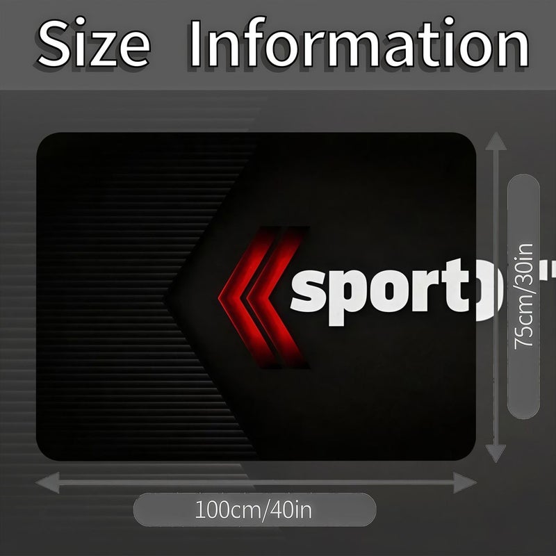 1pc Sport Style Car Trunk Mat Polyester Fiber Durable Easy Clean Organizer Fit Most Cars - Image 2