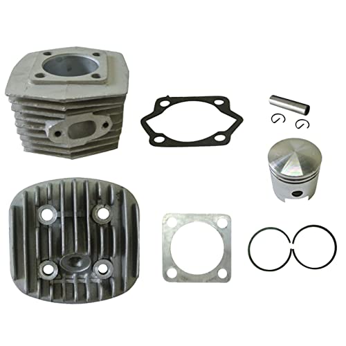 HGC 46.8mm(1.84inch) Cylinder Head Set Fits 80cc Gas Motorized Bicycle Bike Engine - Image 1