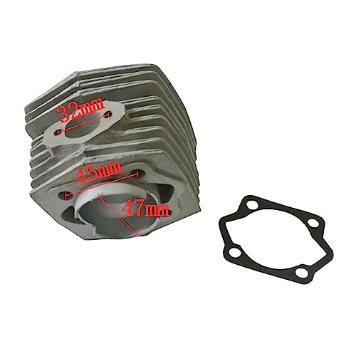 HGC 46.8mm(1.84inch) Cylinder Head Set Fits 80cc Gas Motorized Bicycle Bike Engine - Image 3