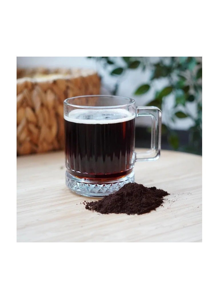 Pasabahce Elysia 2 Piece Coffee and Tea Mug Set – 250 ml- Turkey Made Clear - Image 5