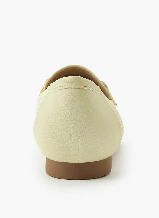 Renzo Ruganni LIME Women Buckle Detail Loafers for Women | Best Price UAE