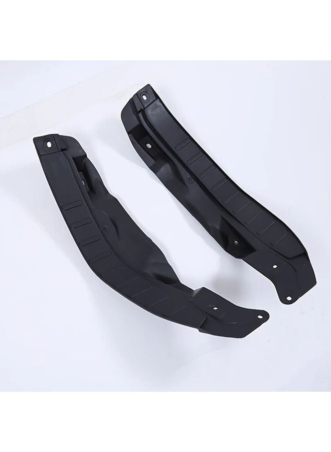 Toyota Prado LC250 Rear Wheel Liner Set PP Soft Plastic Black 2Pcs - Image 1