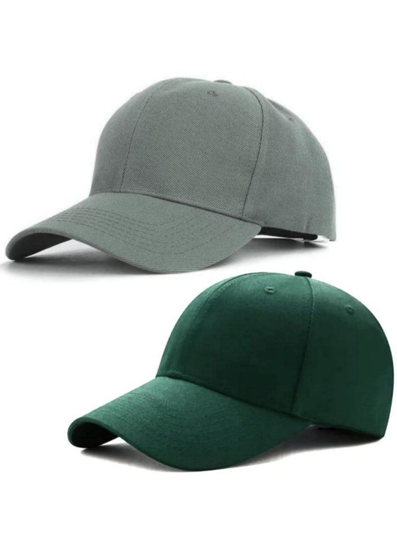Bundle of Two baseball sport cap hat  - Image 1