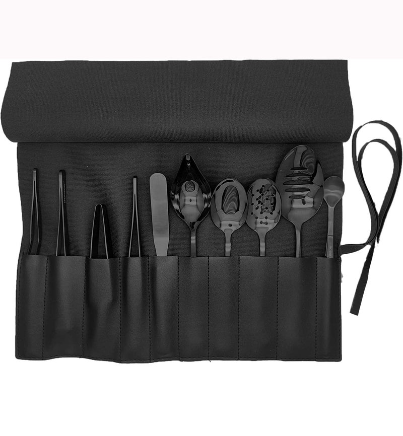 TERECHE Plating Tools Set Culinary Professiona Chef Plating Kit11 Piece Culinary Plating Set Black 10