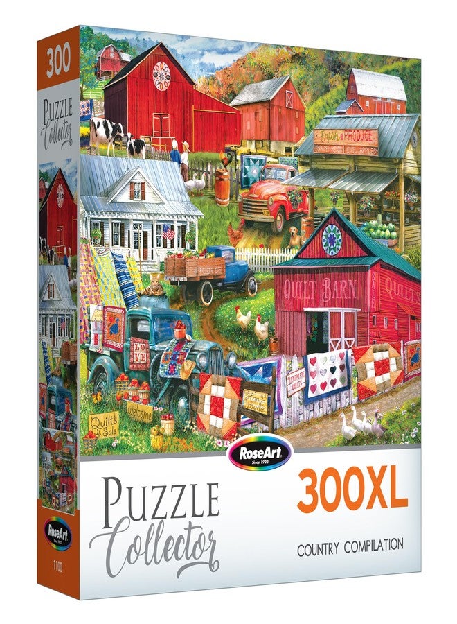 Rose Art Cra-Z-Art - - Puzzle Collector- Country Compilation - 300 Piece Jigsaw Puzzle - Image 2