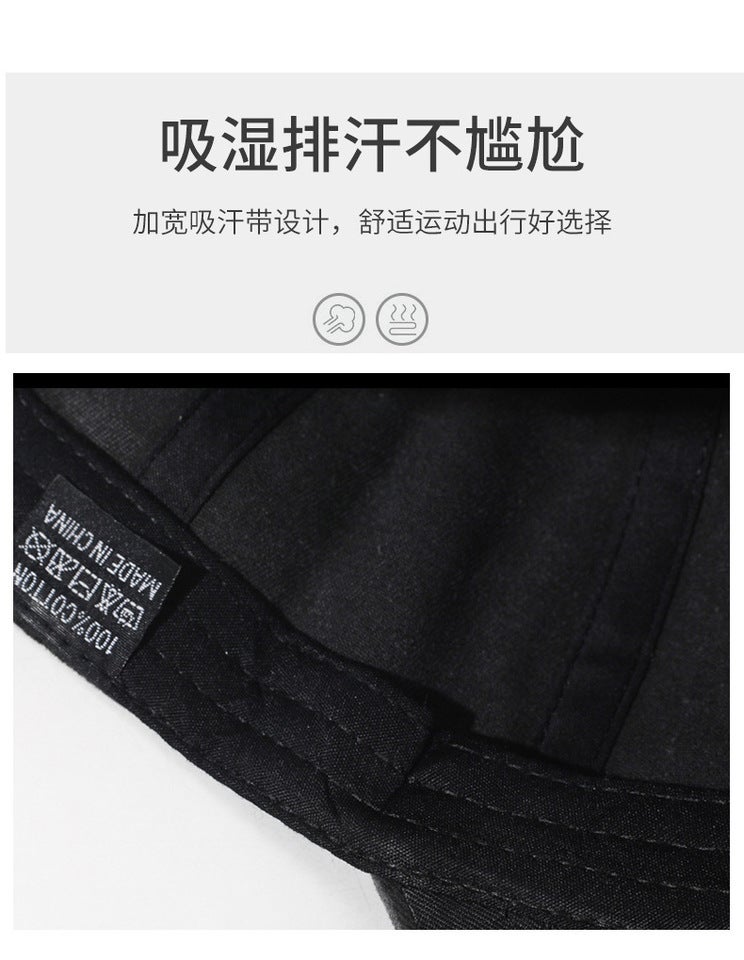 Spring Letter Cap Unisex Embroidery Outdoor Breathable Baseball Hat - Image 4