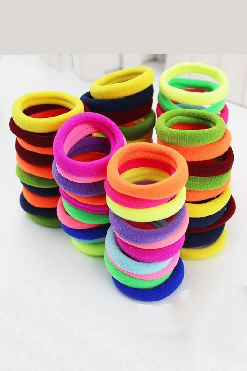Bahels 12-Piece Women's Colorful Rubber Buckle Set