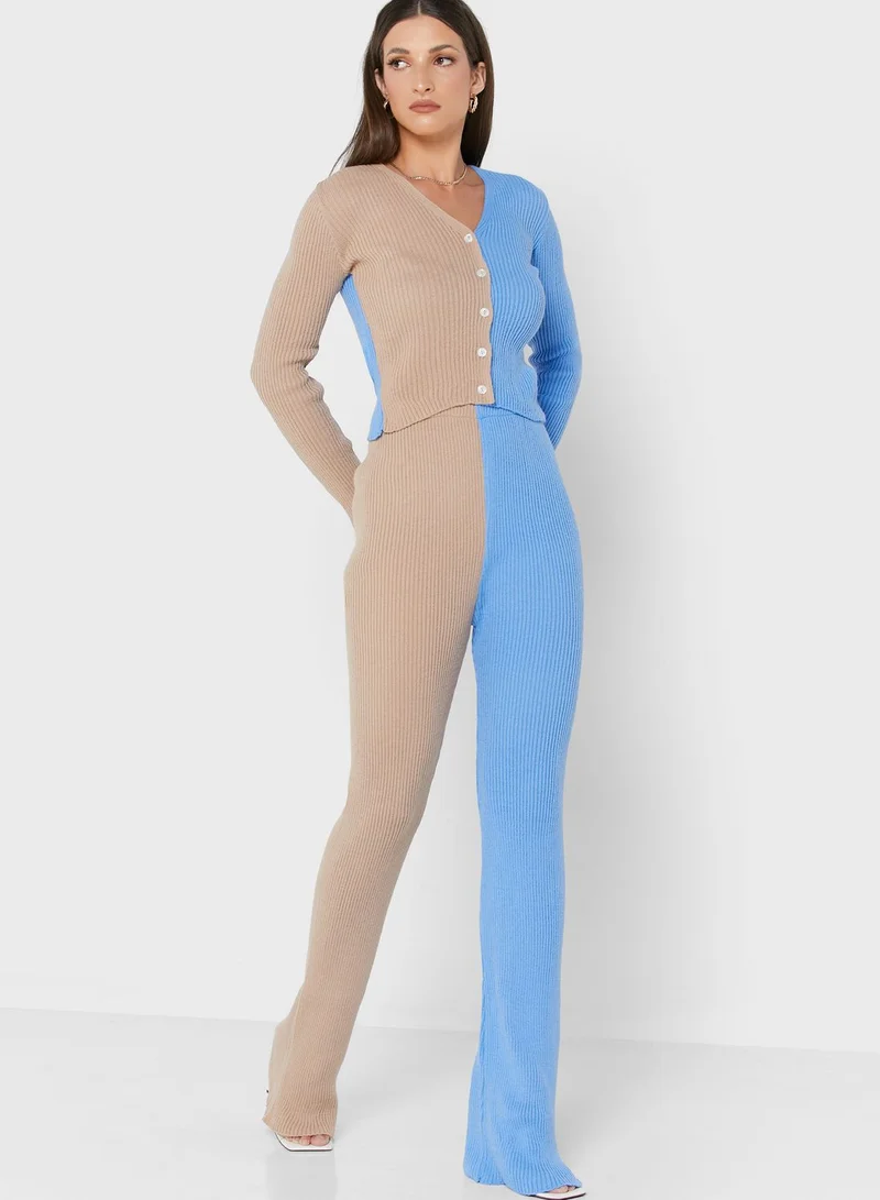 Daisy Street Colorblock Pants
