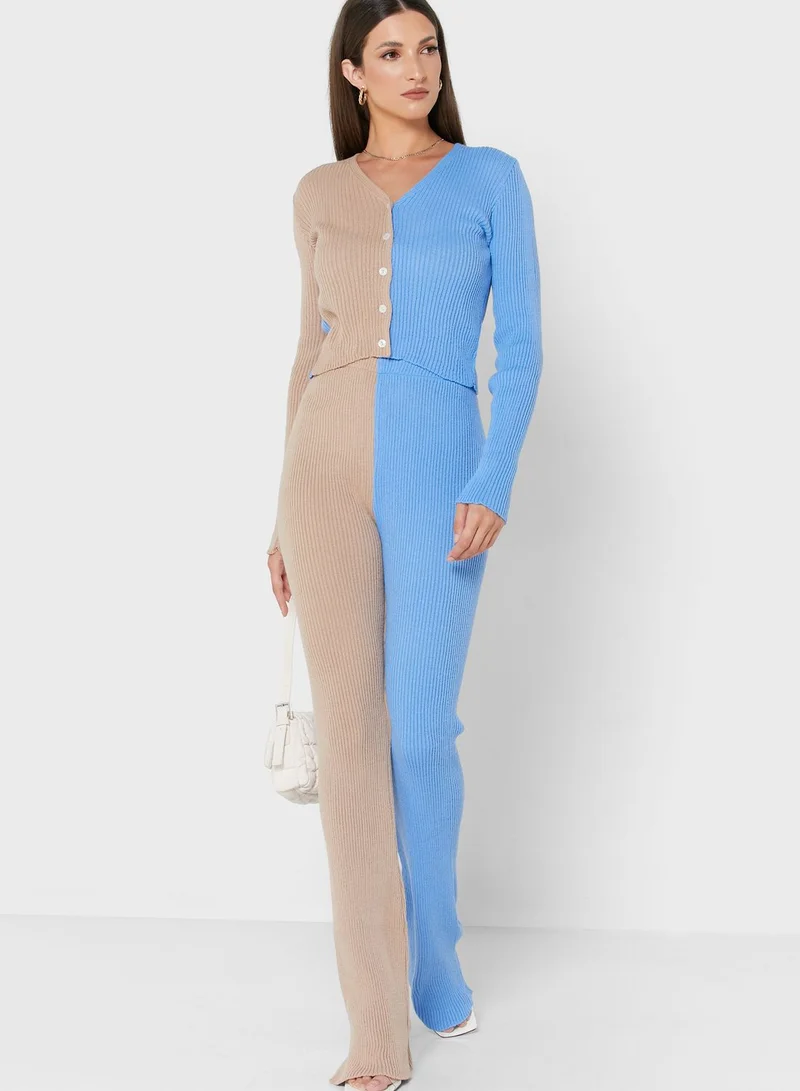Daisy Street Colorblock Pants