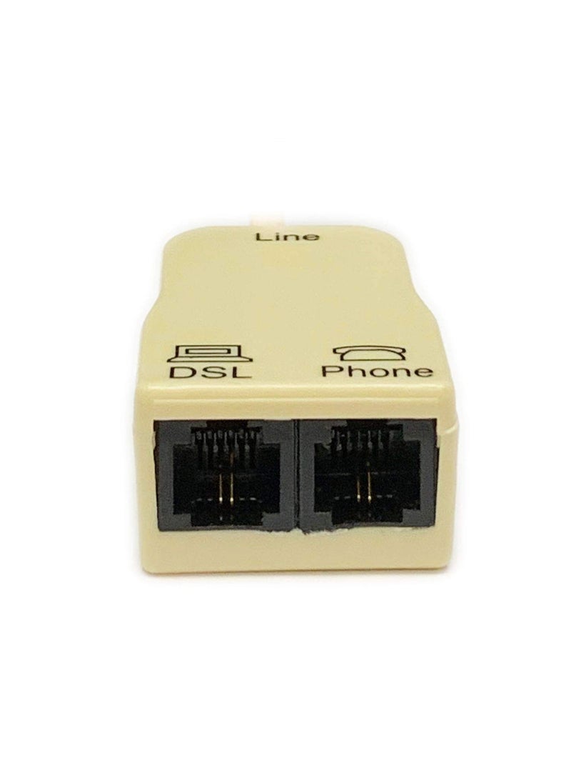 iMBAPrice iMBAPrice inline DSL Splitter wNoise Filter for Phone Line  - Image 2