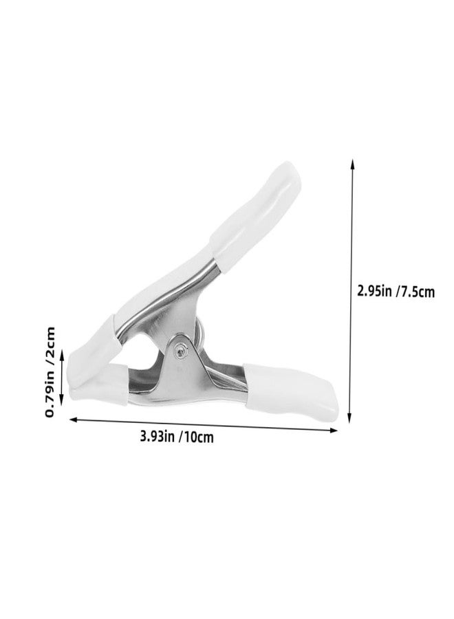 UKCOCO 4pcs Spring Clip Background Clips Clamps for Woodworking Heavy Duty s Woodworking Clamps Plastic Backdrop Backdrop Spring s for Crafts - Image 3