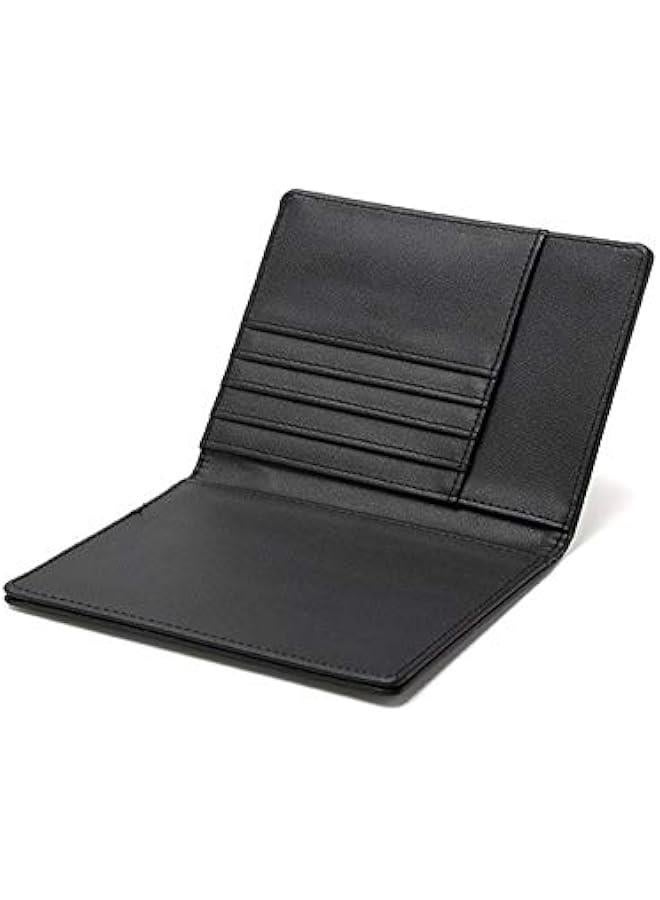 Travel Wallet & Family Leather Passport Holder Cover RFID Blocking Travel Wallet, Leather Card Case, Travel Document Organizer Case(Black) - Image 4