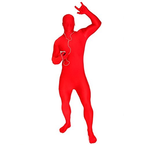 Morphsuits Spandex Bodysuit Zentai Red Adults Halloween Costume - X-Large - Image 1