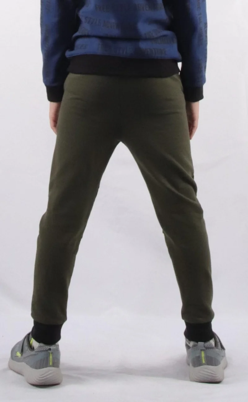 الكسندر جاردي Kids' Tie-Up Sweatpants (C23-0010A)